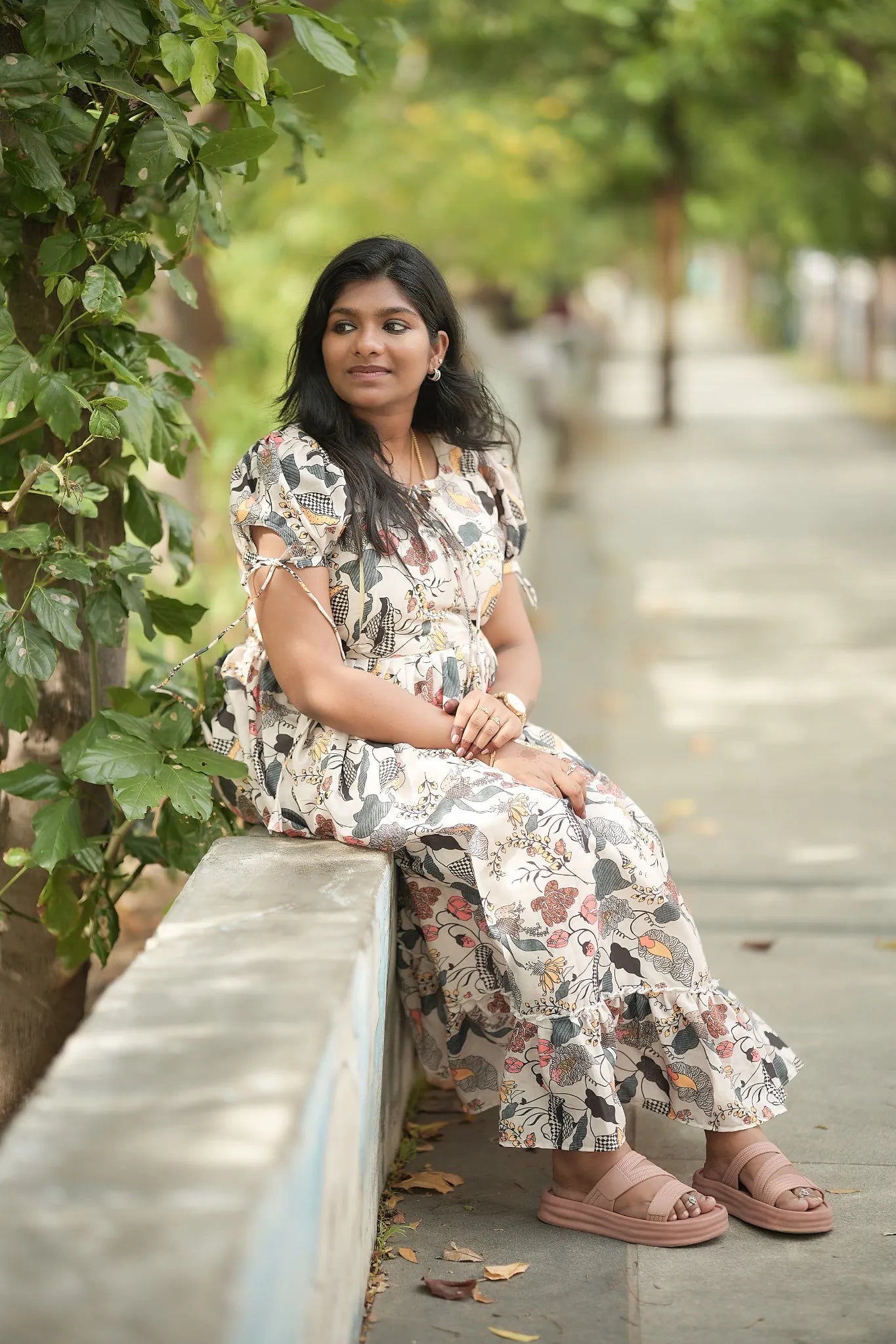 Ananya Floral maxi