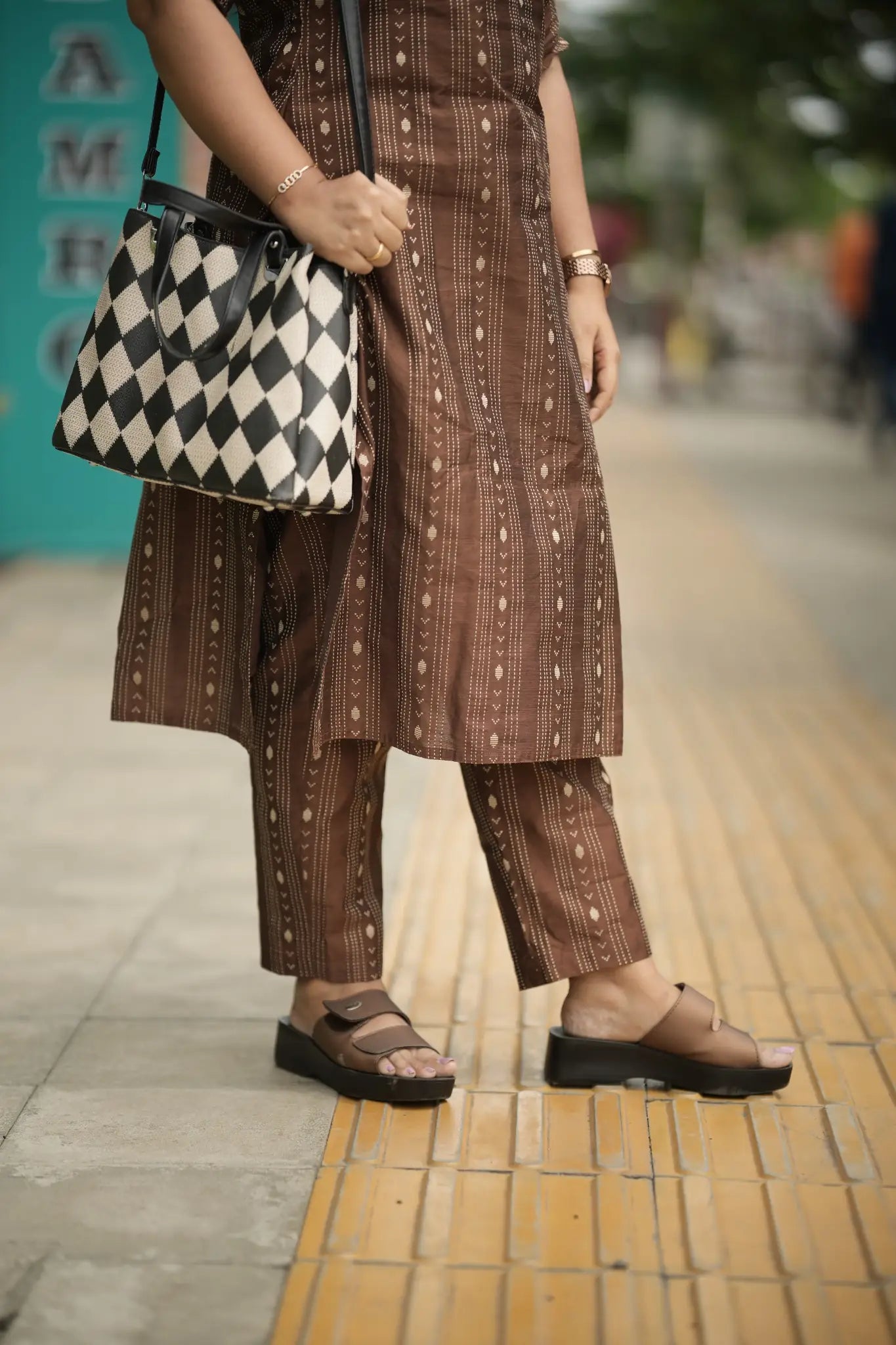 Manva Brown co-ord set