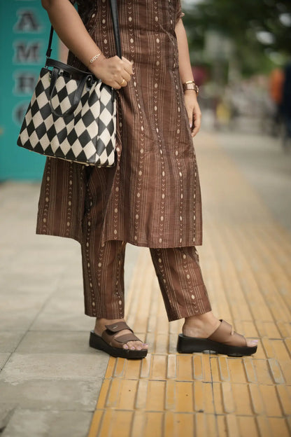 Manva Brown co-ord set