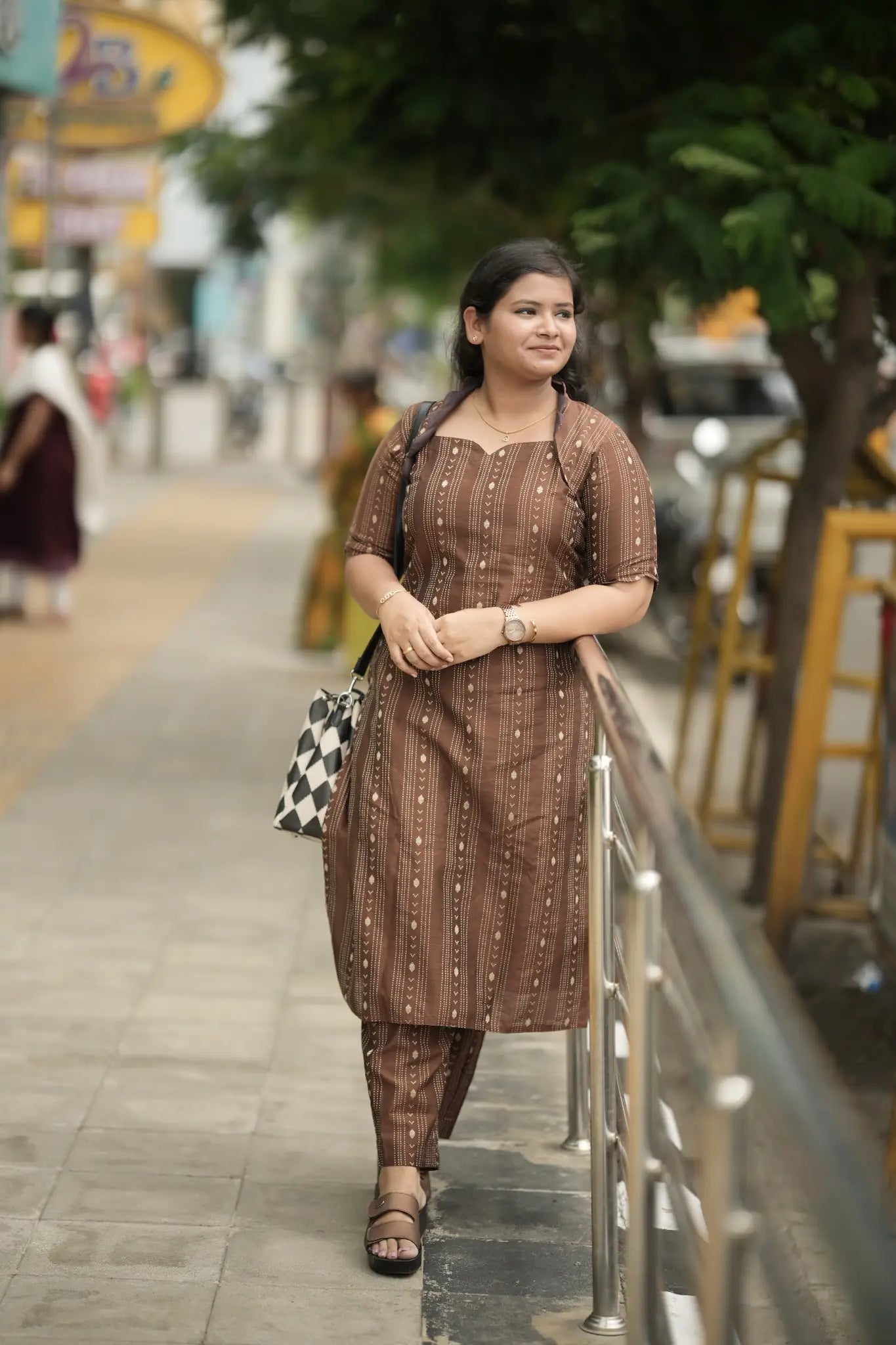 Manva Brown co-ord set